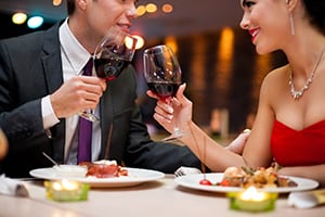 Заказать недорогой ресторан для романтического ужина